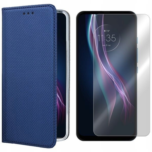 

Etui Do Motorola One Fusion Plus Magnet + Szkło