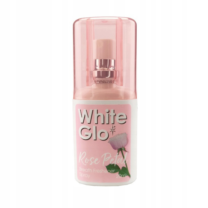 

Spray odświeżacz oddechu do ust różany white glo