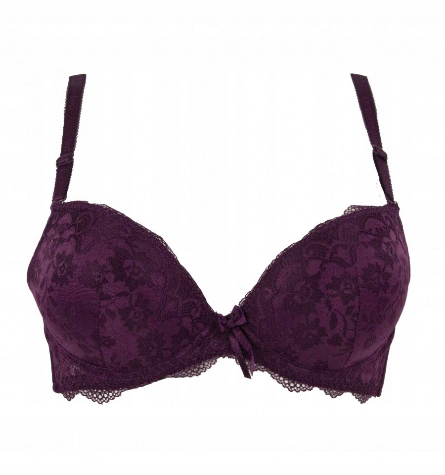 Intimidao biustonosz push-up beżowy rozmiar 75B • Cena, Opinie - Allegro