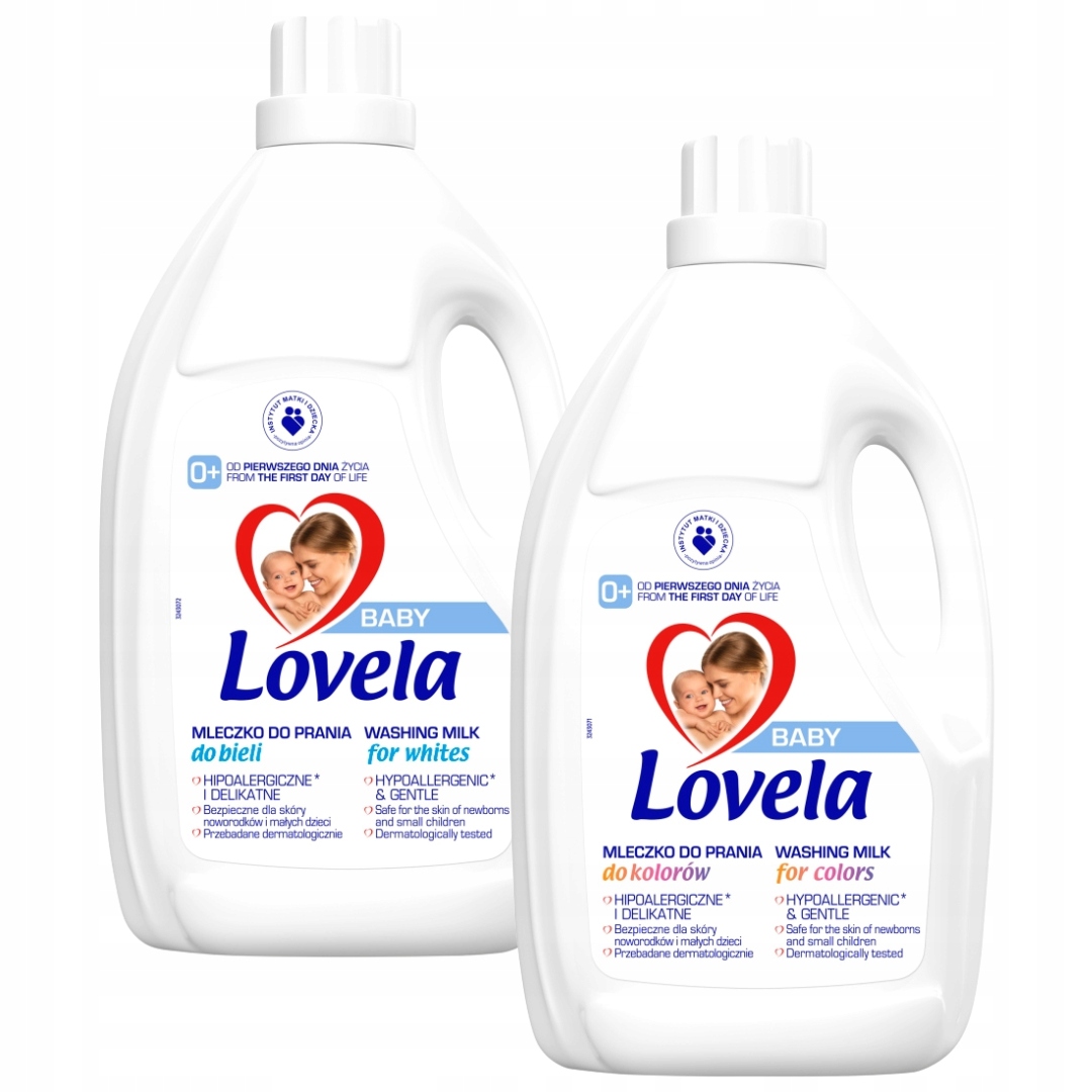 Lovela Baby Mleczko do prania dla dzieci 4,5L x2