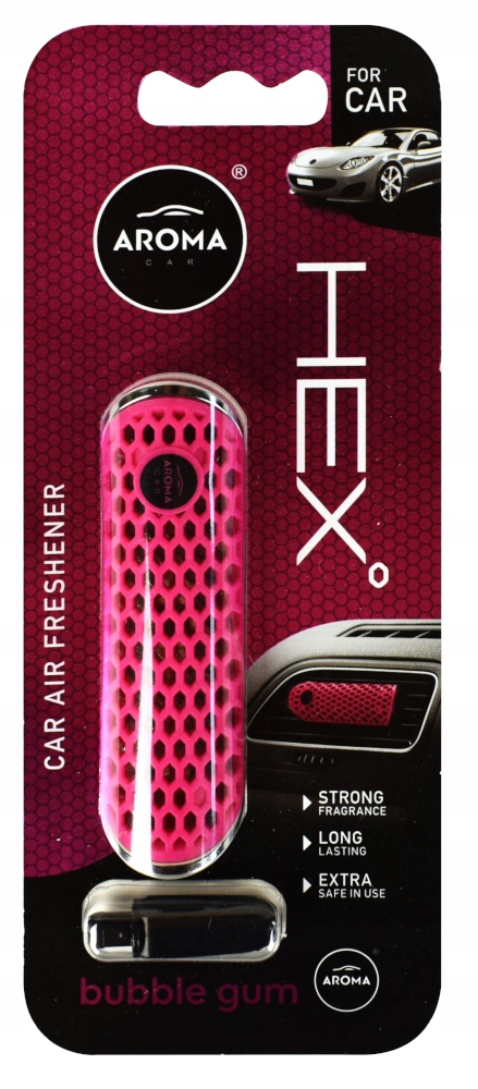 

Aroma Car Hex Bubble Gum Zapach Odświeżacz do Auta