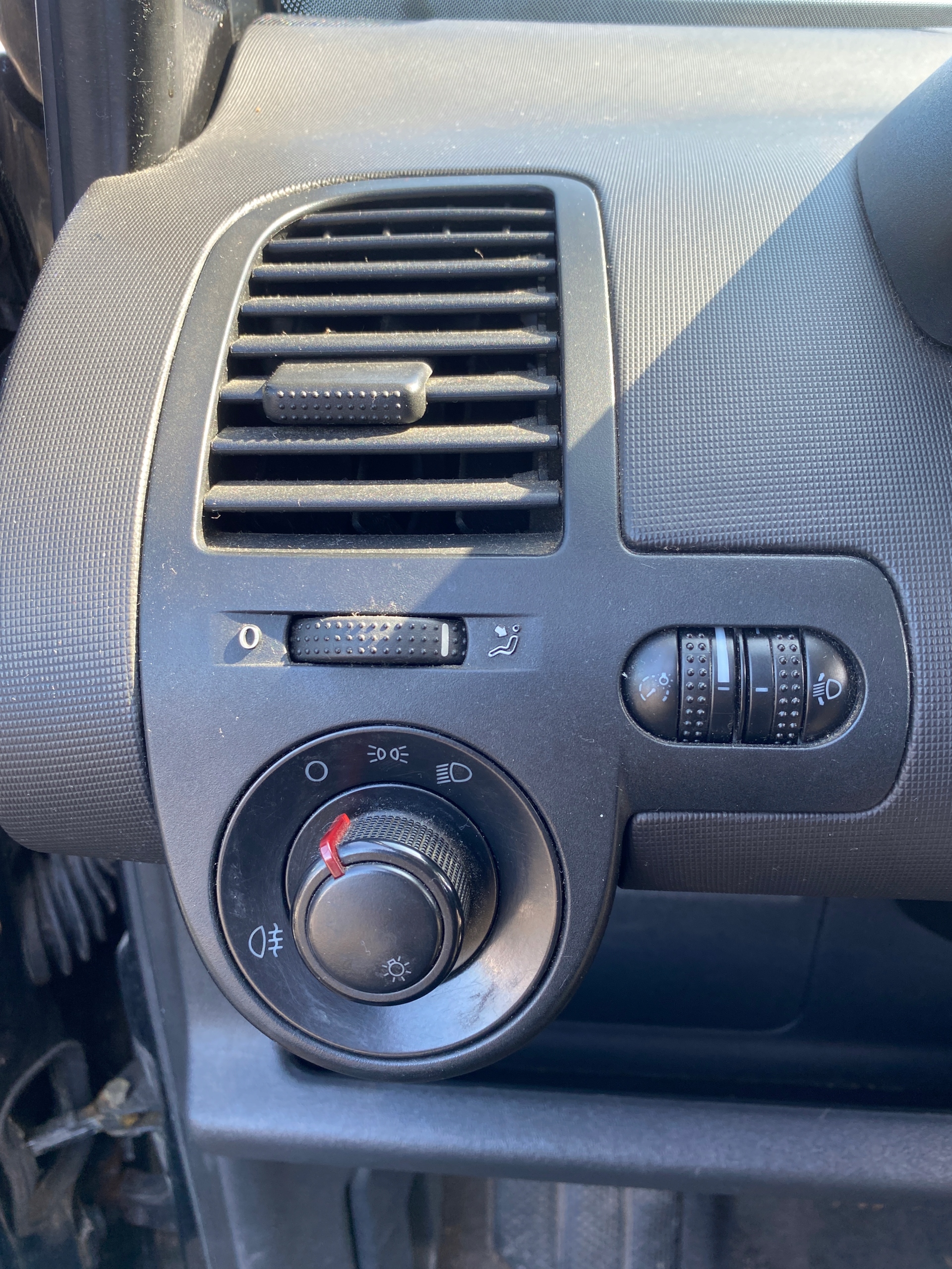 switch switch PANEL of the lights grid left Seat Arosa 1 and 97-05