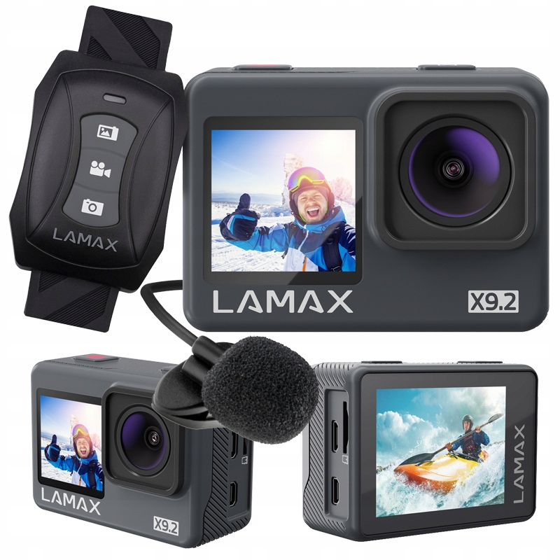 Kamera sportowa LAMAX X9.2 + AKCESORIA
