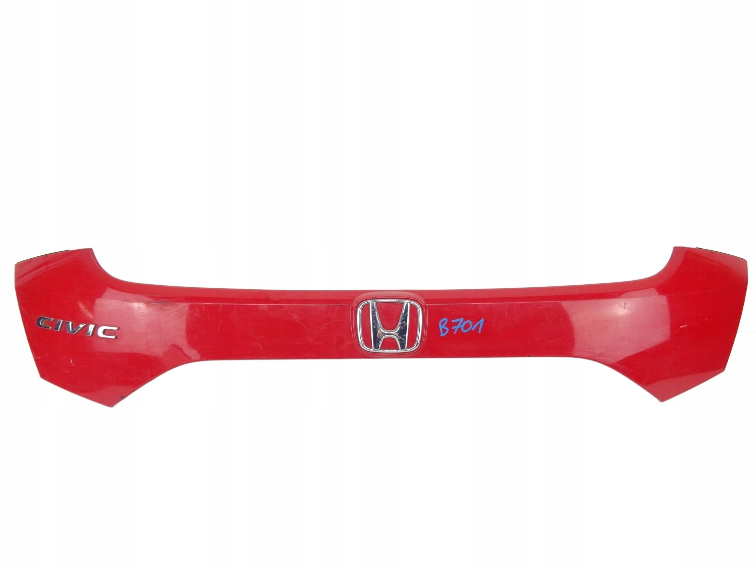 HONDA CIVIC X 10 cap bonnet logo rear part