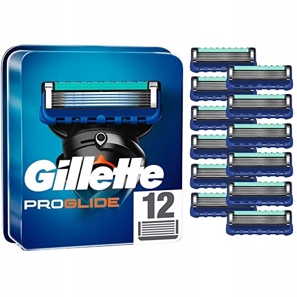 Gillette Proglide náhradní čepele 12 Ks b-pud Fusion