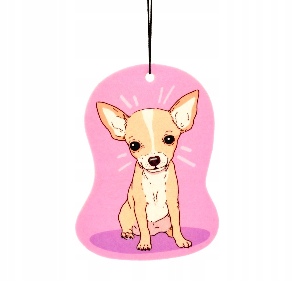 

Zawieszka zapach do auta Bergamot Chihuahua