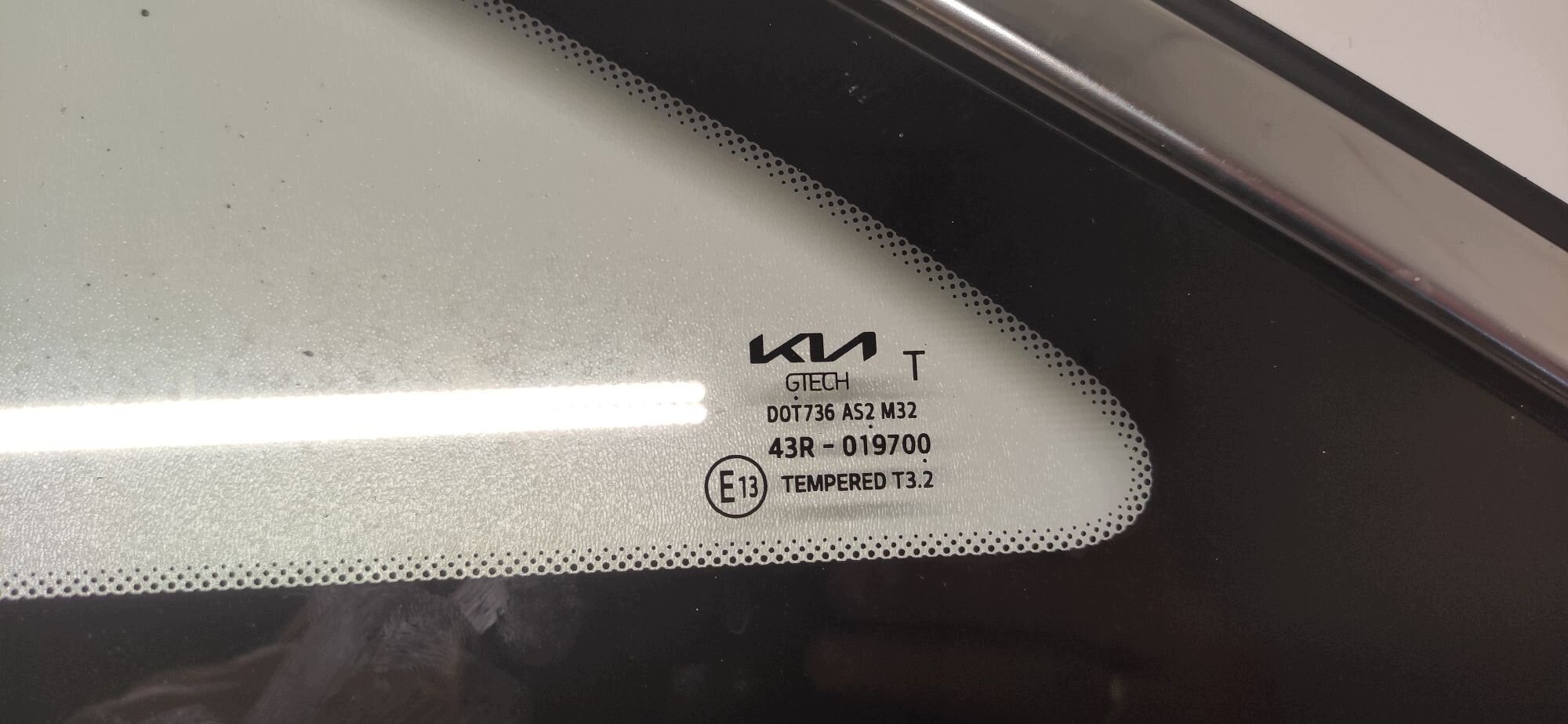 KIA CEED III LIFT KOMBI window bodywork left left rear part CHROM 21-25