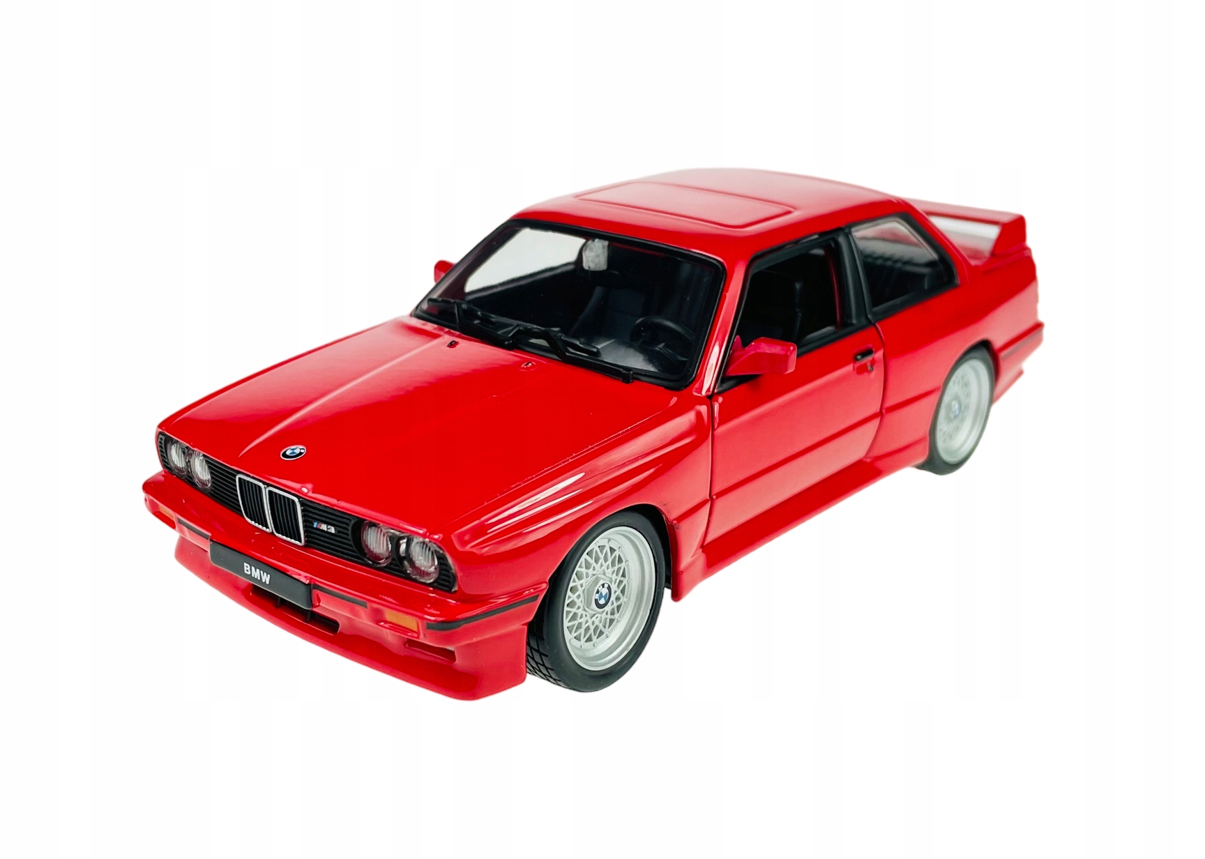 Bburago 1988 Bmw 3 Series M3 E30 Červená 1:24