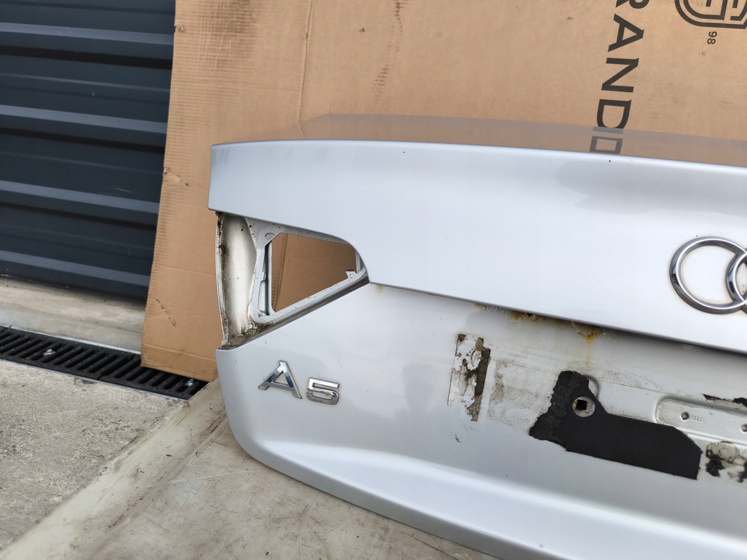 boot doors rear part AUDI A5 8T COUPE LX7W original !!!