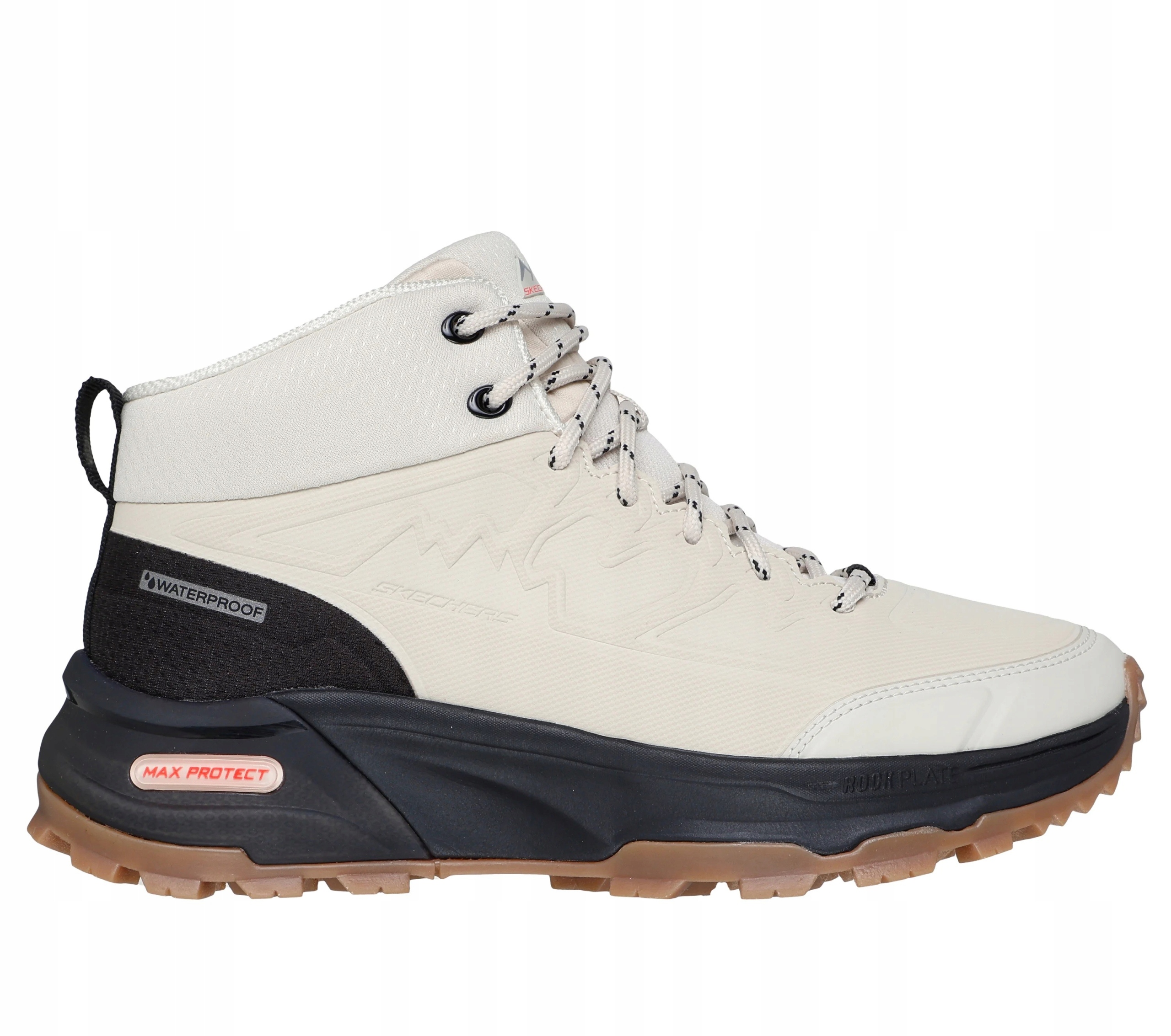 Dámské trekové boty Skechers Max Protect Legacy Weekend Getaway béžové