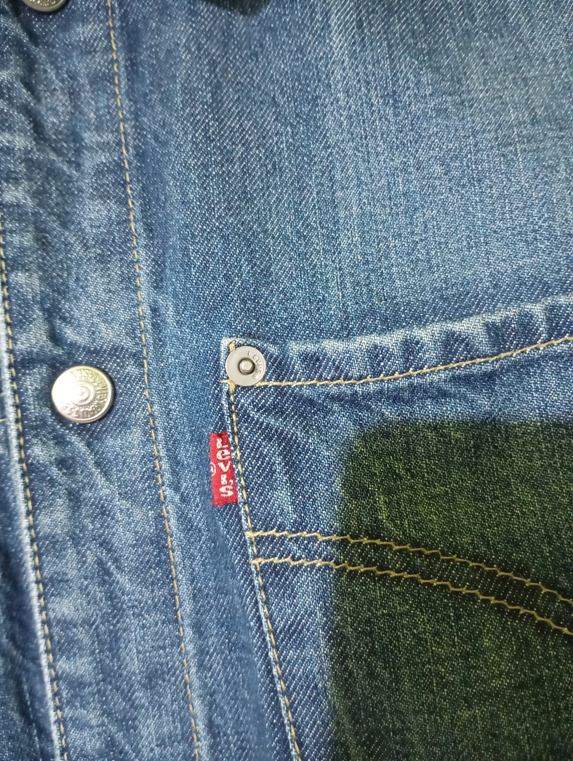 Kurtka jeansowa męska Levi's XL Kolor niebieski
