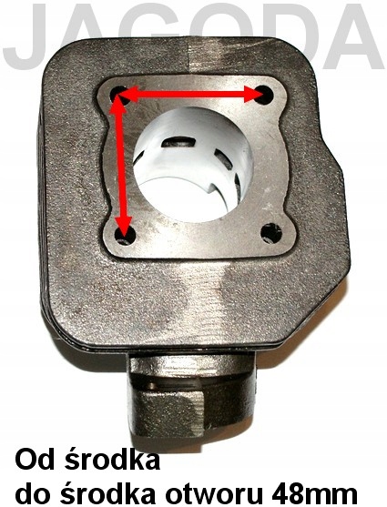 CYLINDER TŁOK PEUGEOT SPEEDFIGHT I II 1 2 AC 50 Numer katalogowy części WAB61510879408849144