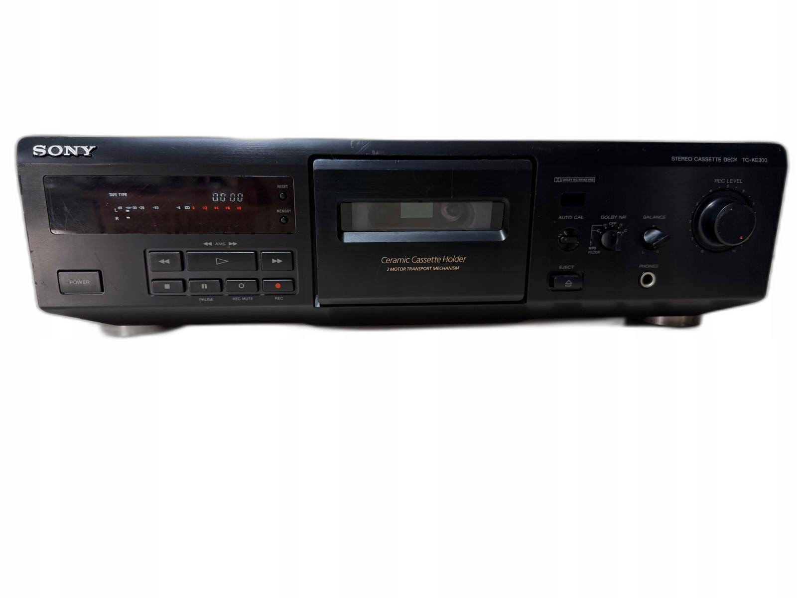 Кассетный магнитофон Sony TC-KE300 черный