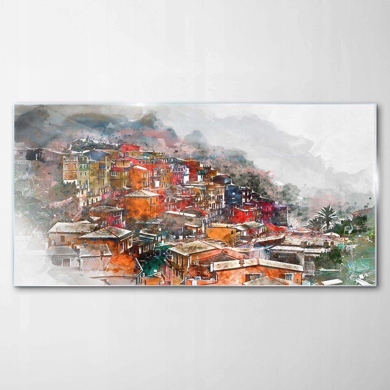 

Obraz na Szkle Dekor Manarola Wioska Miasto 120x60