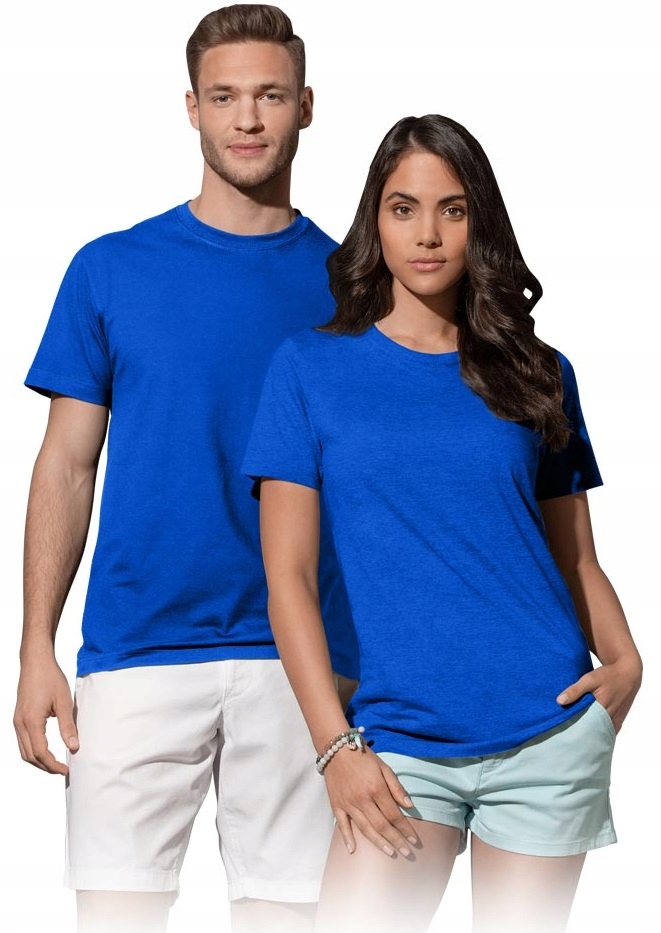 

T-shirt Koszulka Bawełniana Niebieska ST2000 XXL