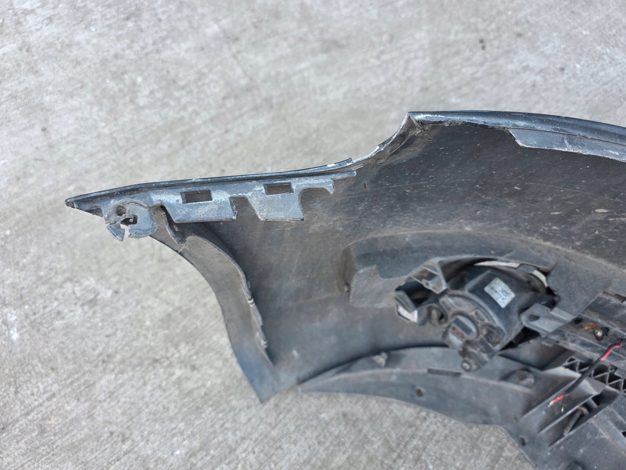 bumper front AUDI A3 8P LIFT 2008-2011 MATOWY complete !!!