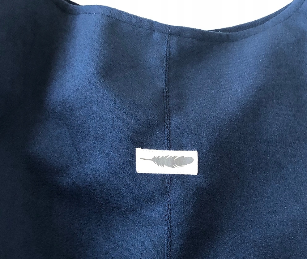 TOREBKA TORBA WOREK SZOPERKA OPONKA PIÓRKO NAVI Kolor niebieski