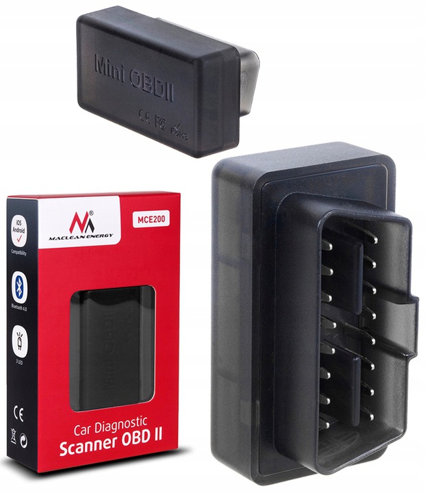 

Interfejs Złącze OBD2 Bluetooth 4.0 Android iOS