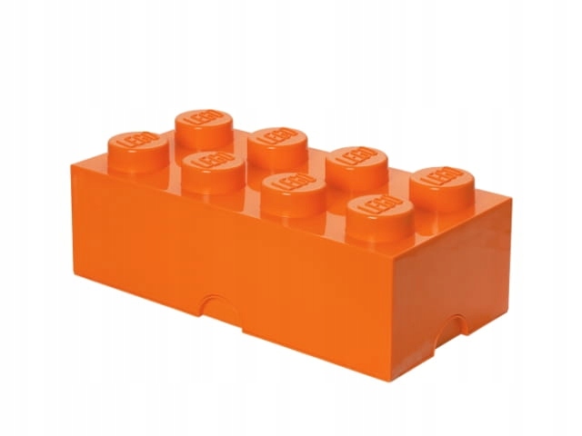 Lego 40041760 Úložný box na stavebnice 4x2 oranžový