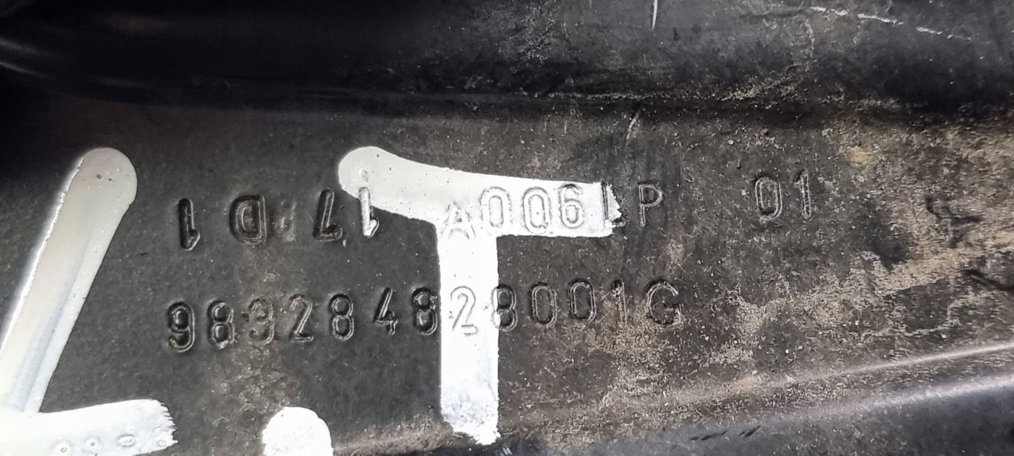 hinge door 983284828001G CITROEN BERLINGO III