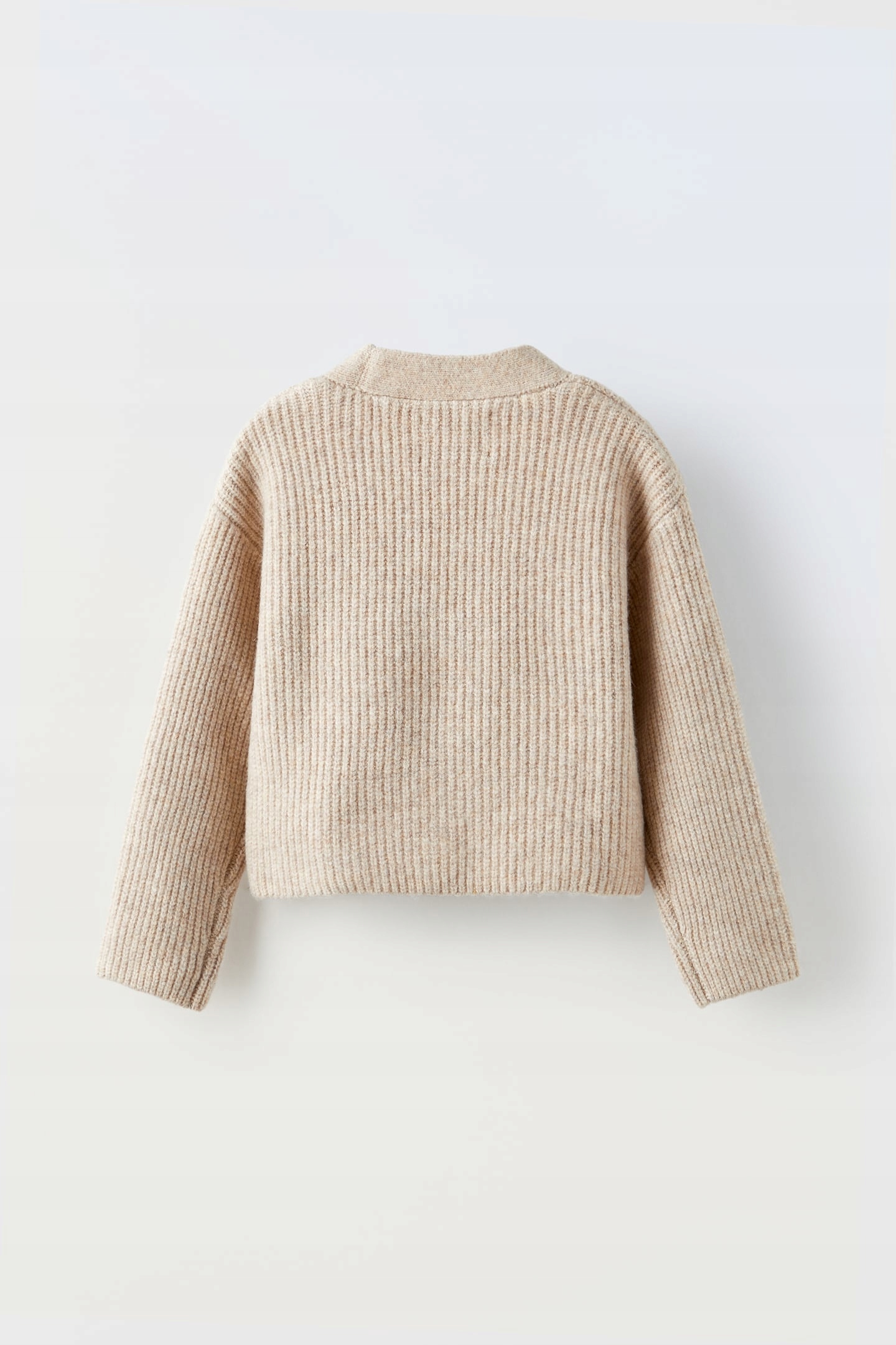 ZARA CIEPŁY KARDIGAN Z PRĄŻKOWANEJ DZIANINY DLA DZIEWCZYNKI 164 Marka Zara