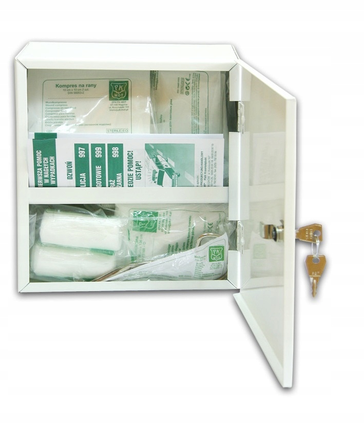 APTECZKA PRZEMYSŁOWA METALOWA DO FIRMY DIN 13164 Producent wyrobu medycznego PK-MOT