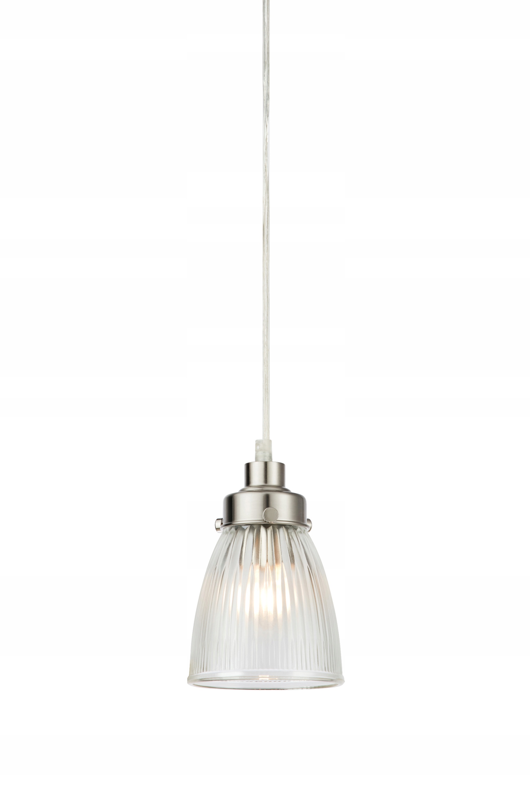 Závěsná lampa Bellis 1xE14 s průhledným skleněným krytem Markslojd