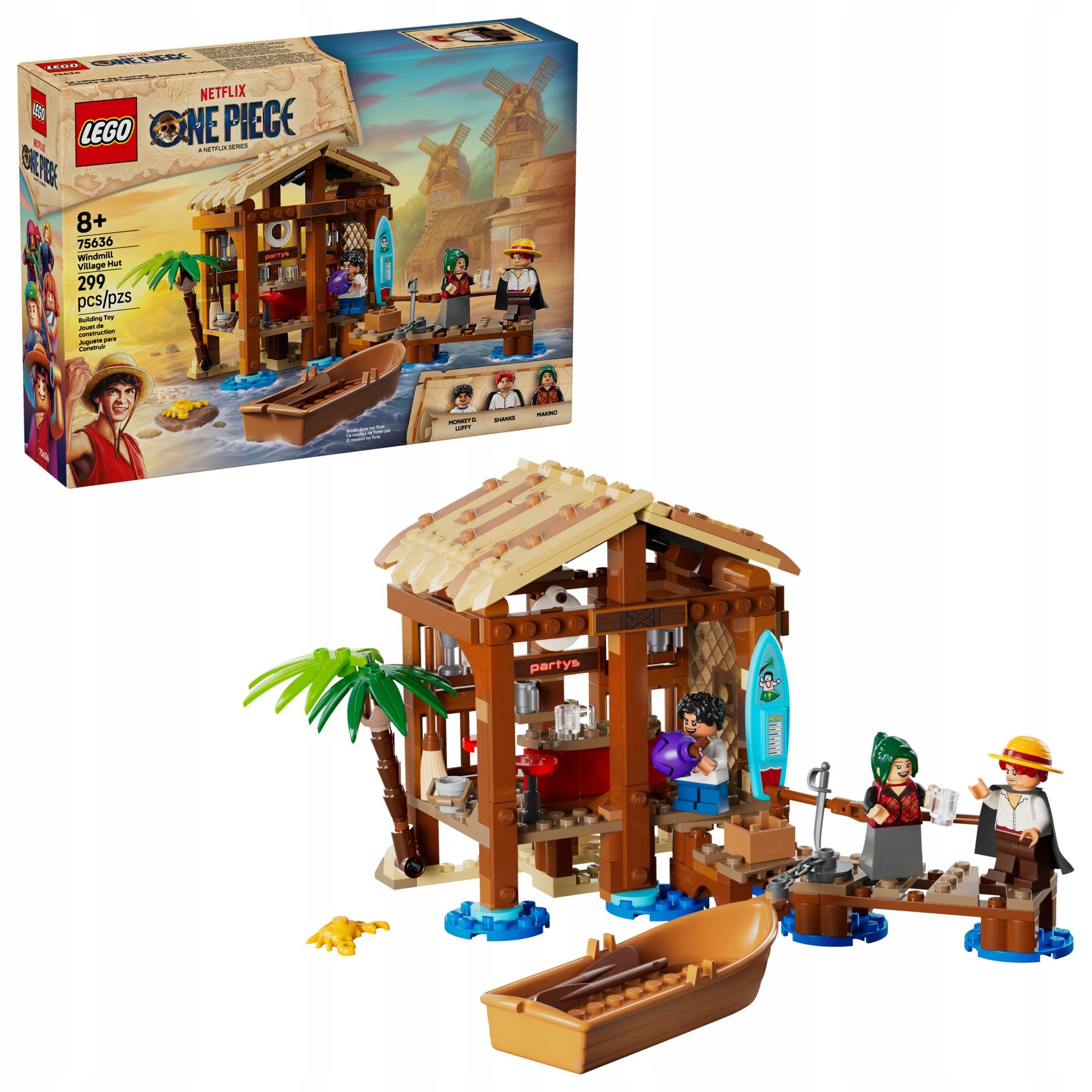 Lego One Piece 75636 Chata ve vesnici Fuusha Stavebnice Originální Nové