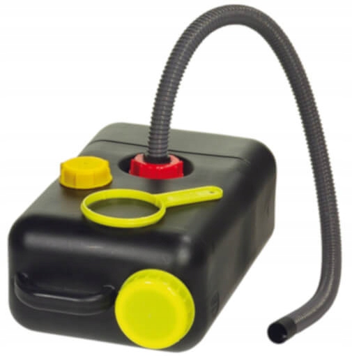 Nádoba na špinavou vodu s odtokovou trubkou 19 l Comet