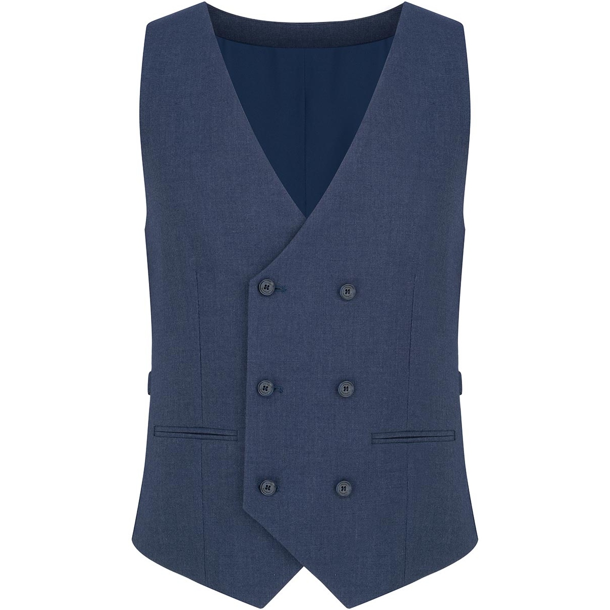 Tmavě modrá pánská vesta s regulací po stranách Pako Lorente vel