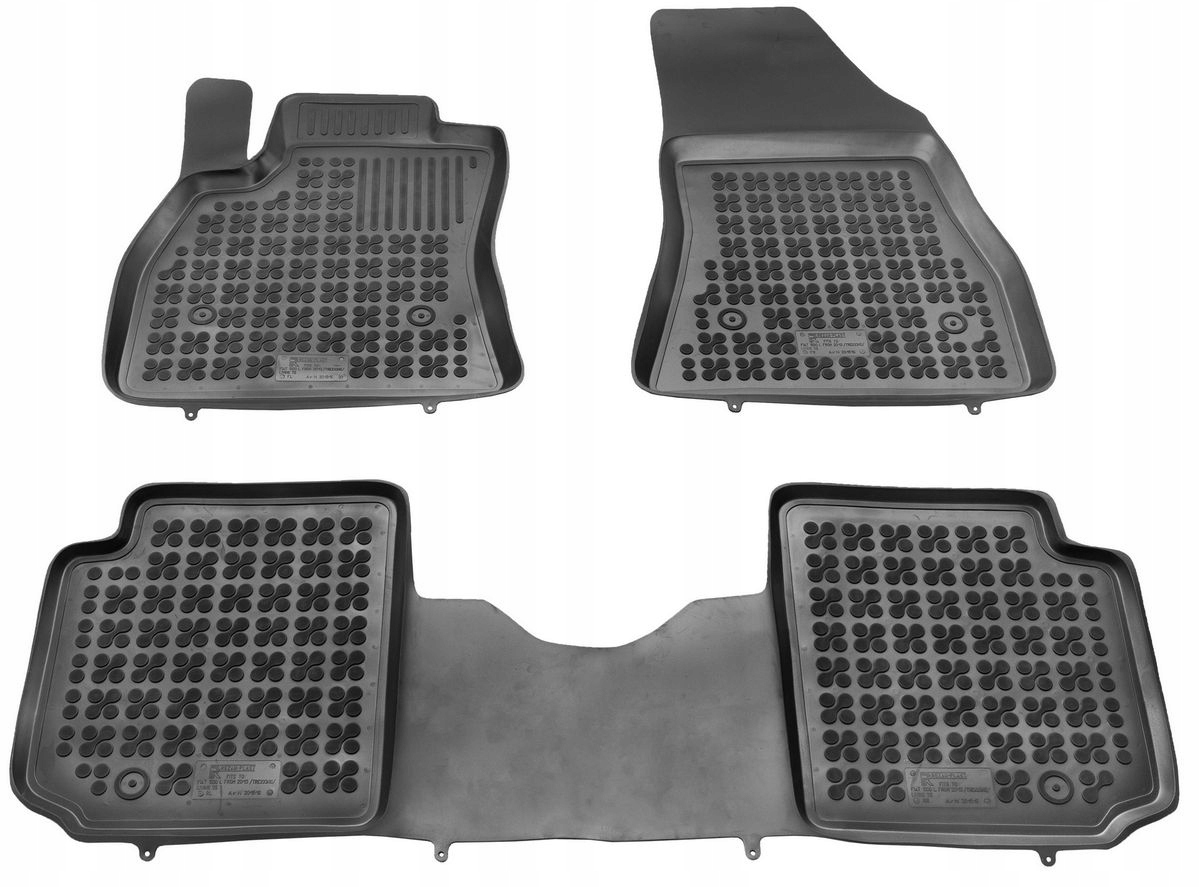 Gumové autokoberce Fiat 500L, 2013-, Trekking, Liv