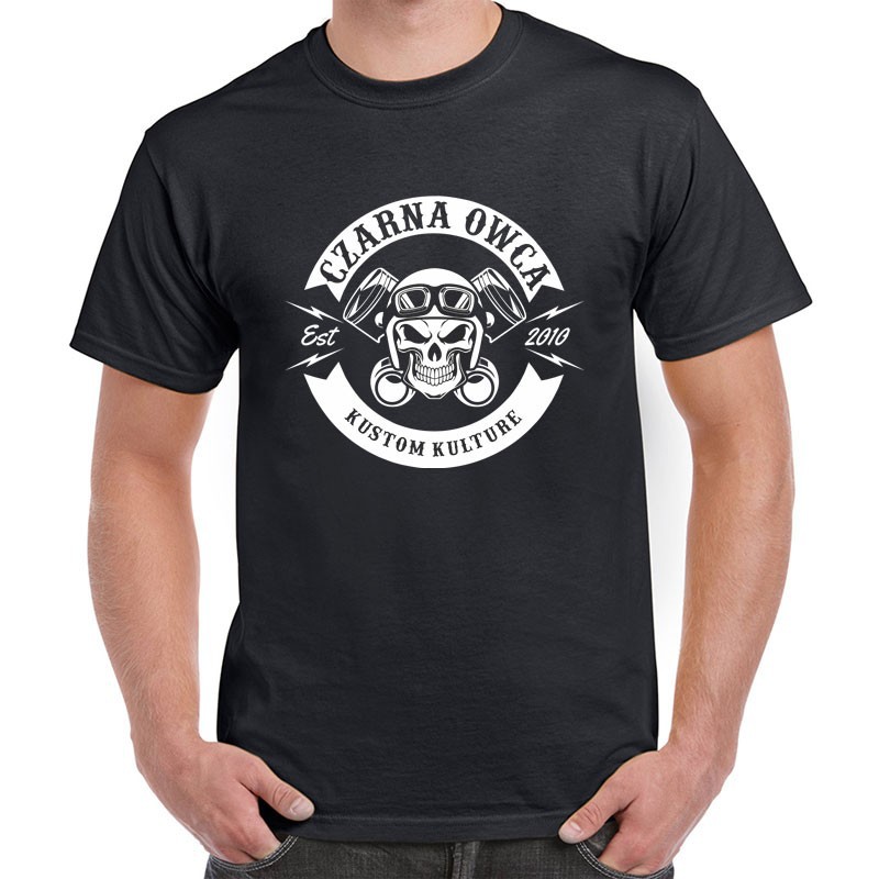 

Koszulka Męska Czarna Owca Kustom Kulture XL