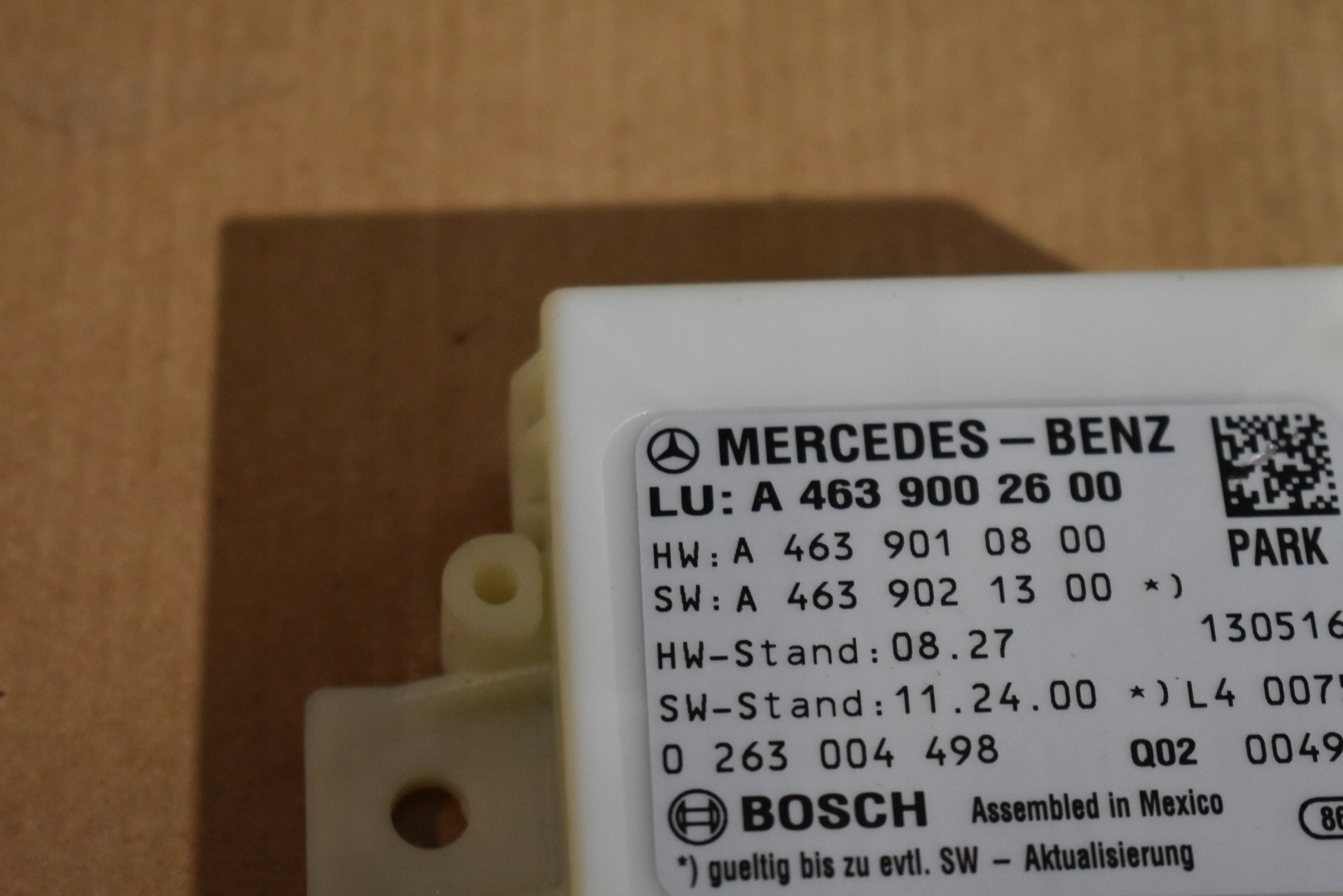 IDEALNY Module PDC MERCEDES W463 1 9