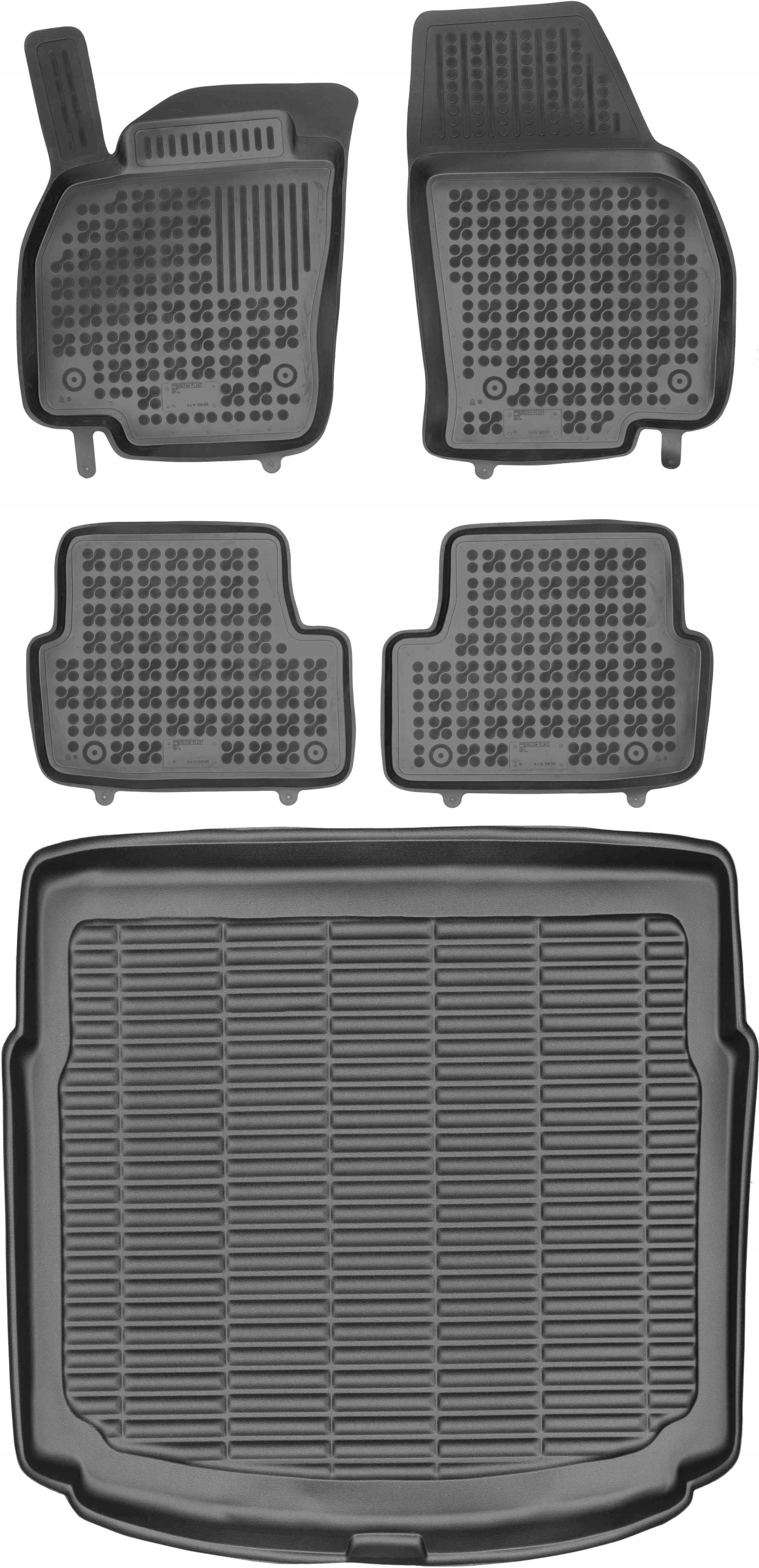 Vw Polo VI Hatchback 2017 – Koberce a batožinový priestor