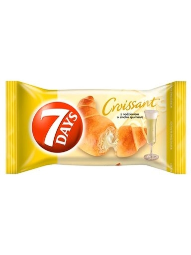17 x 7 Days Croissant s náplní s příchutí spumante 60 g