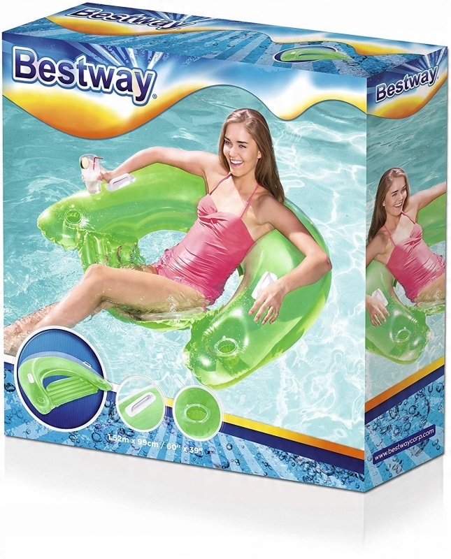 

Fotel Lazy do pływania basenu 152x99 Bestway