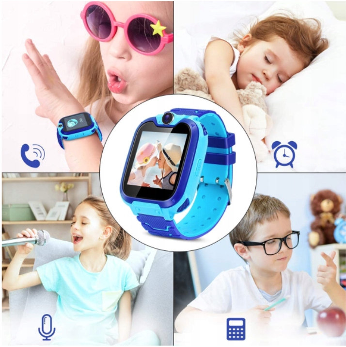 SMARTWATCH ZEGAREK LOKALIZATOR DZIECI Śledzenie dziecka na prezent SIM L12 Kod producenta L12 GPS 61767