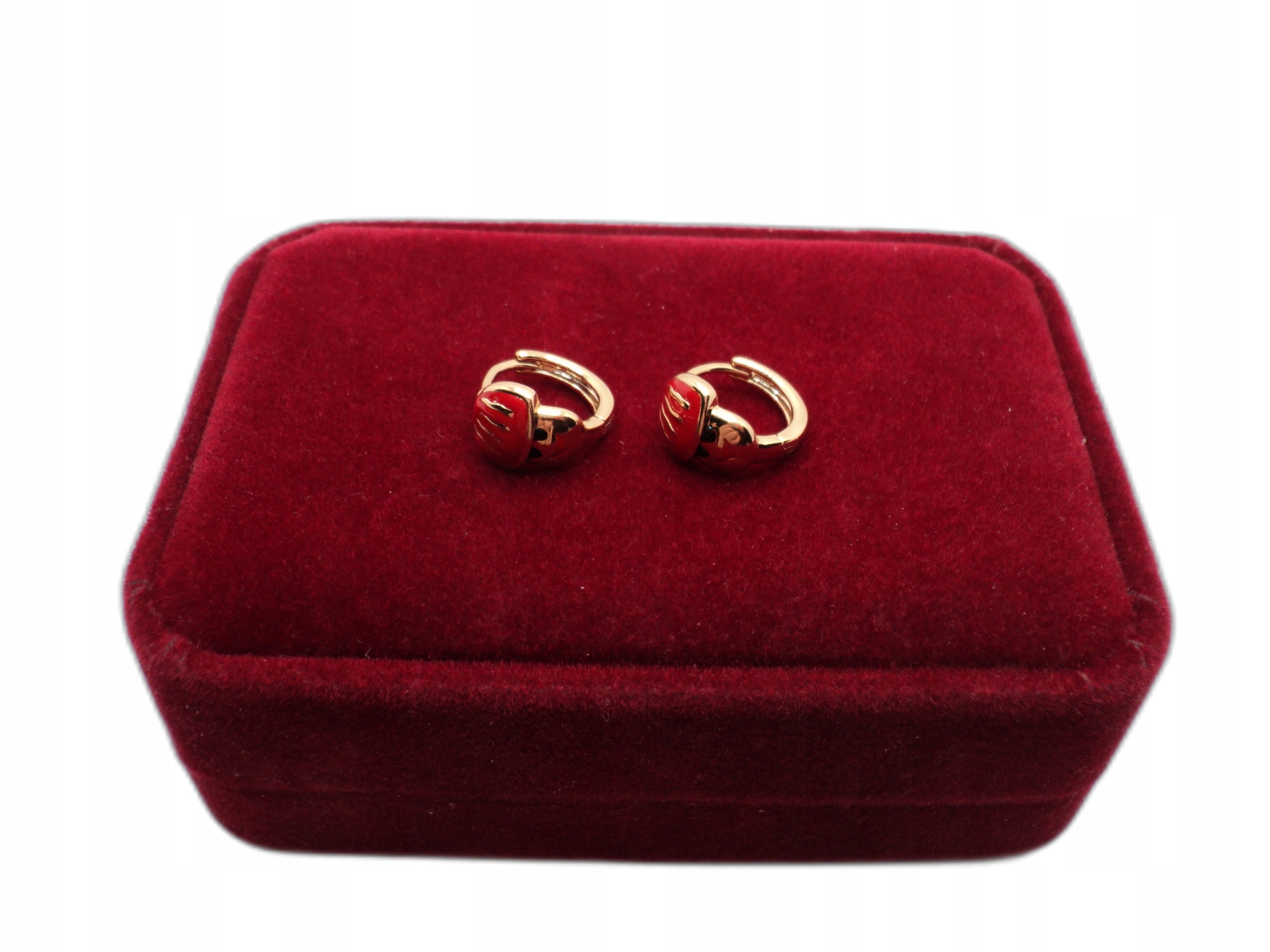 KOLCZYKI DZIECINNE ZŁOTE STAL CHIRURGICZNA Marka Inna marka