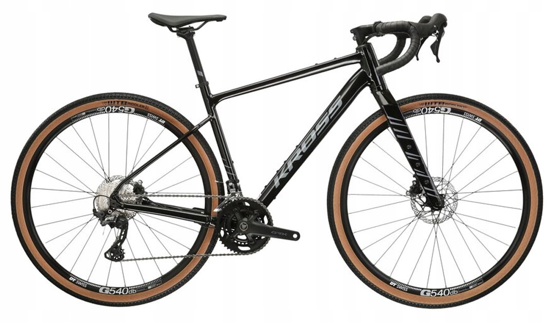 Rower gravel Kross Esker 6.0 Grx 2x11 rama S 18 cali koło 28 " czarny