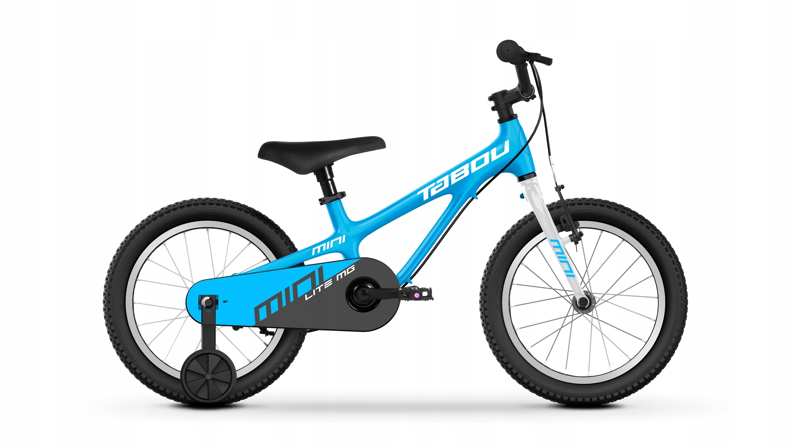 Rower dziecięcy Tabou Rocket Lite Mg 2025 18'' Blue/white 7kg