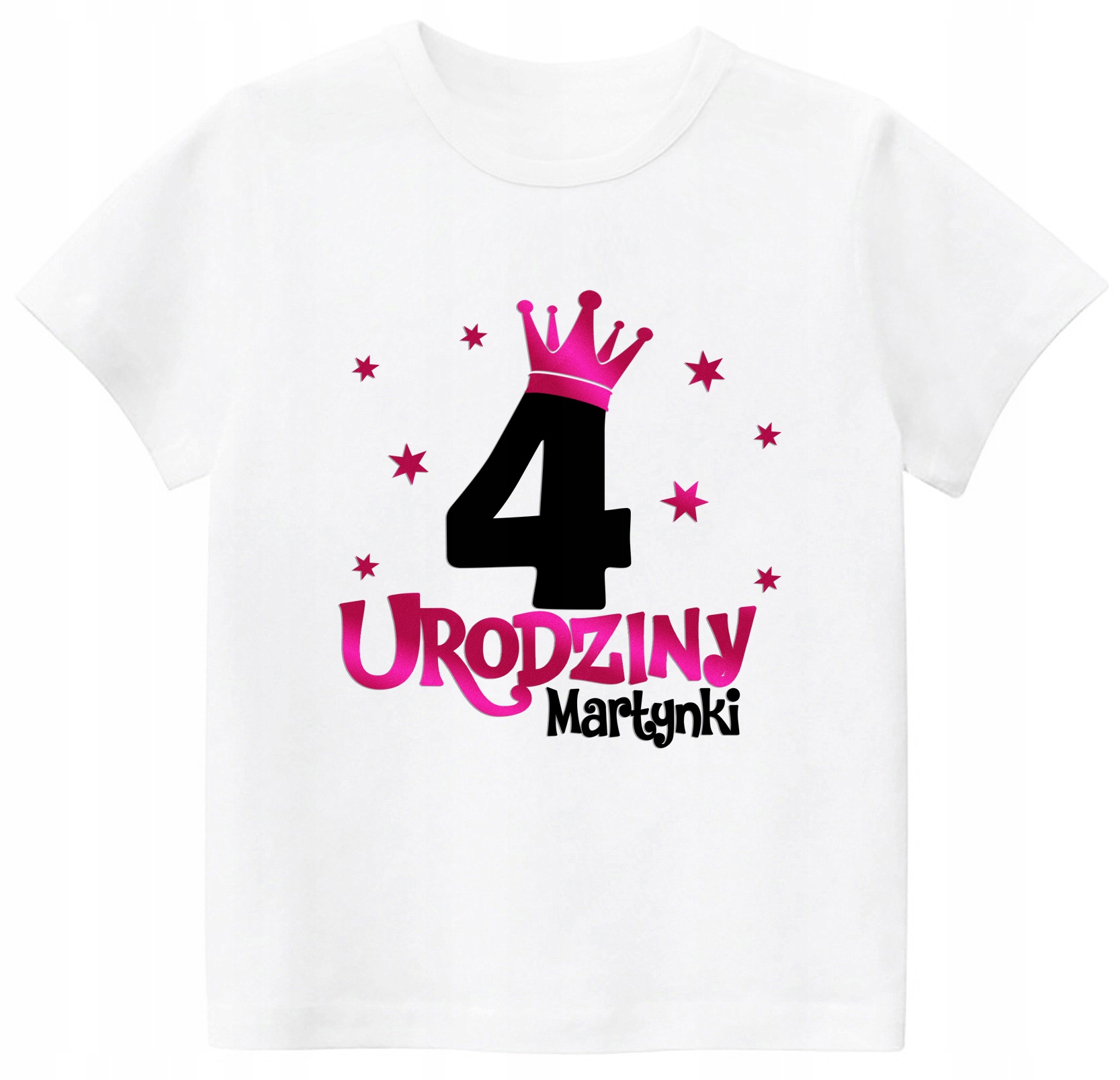 

Koszulka T-shirt Urodziny 4 Lata Imię r. 104