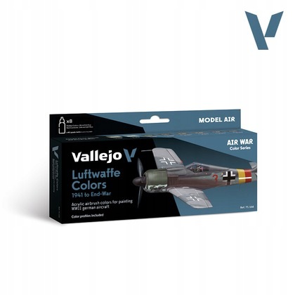 Vallejo: 71.166 Model Air Air War Luftwaffe Colors 1941 to End-War