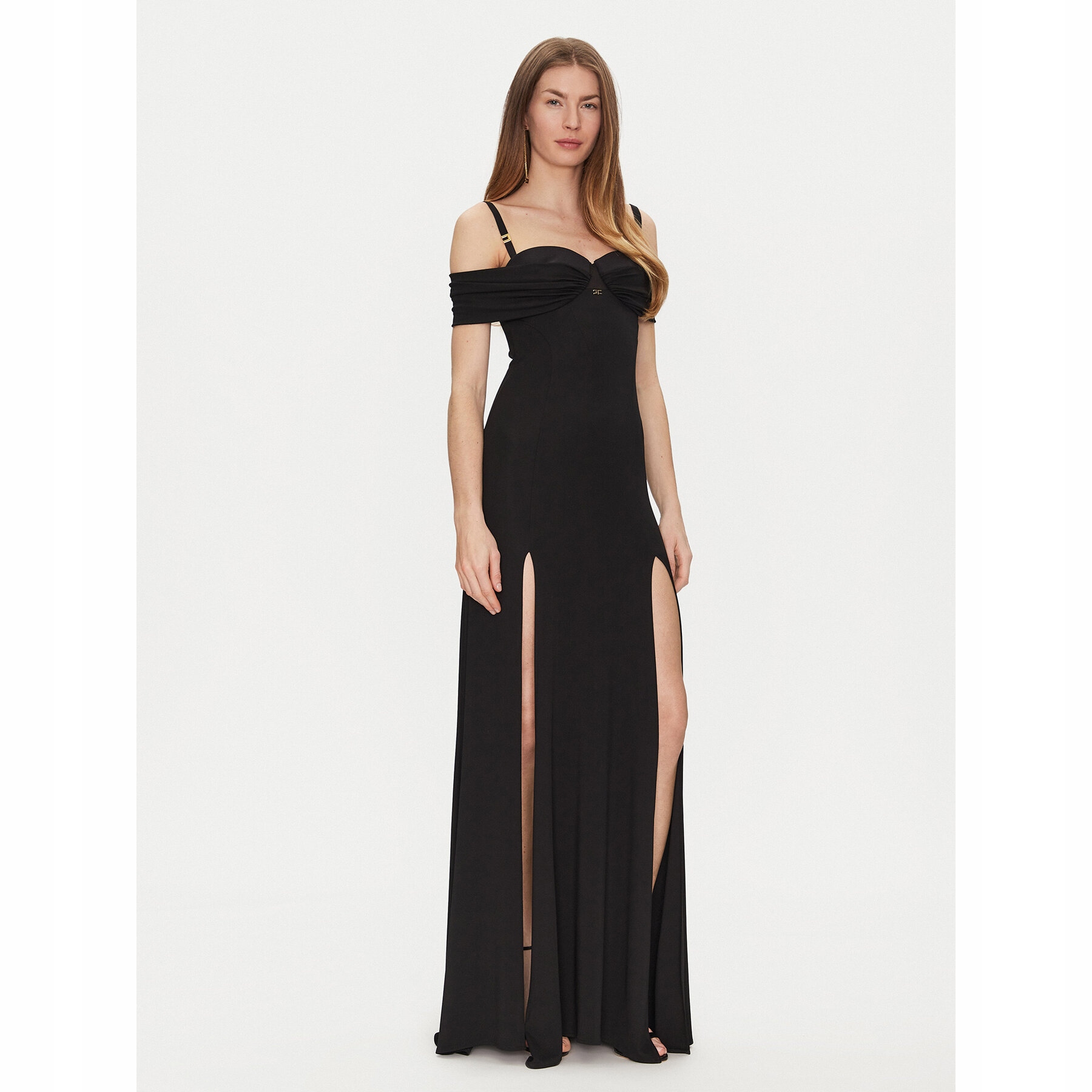 Damskie Sukienka wieczorowa ABR0851E2 czarny