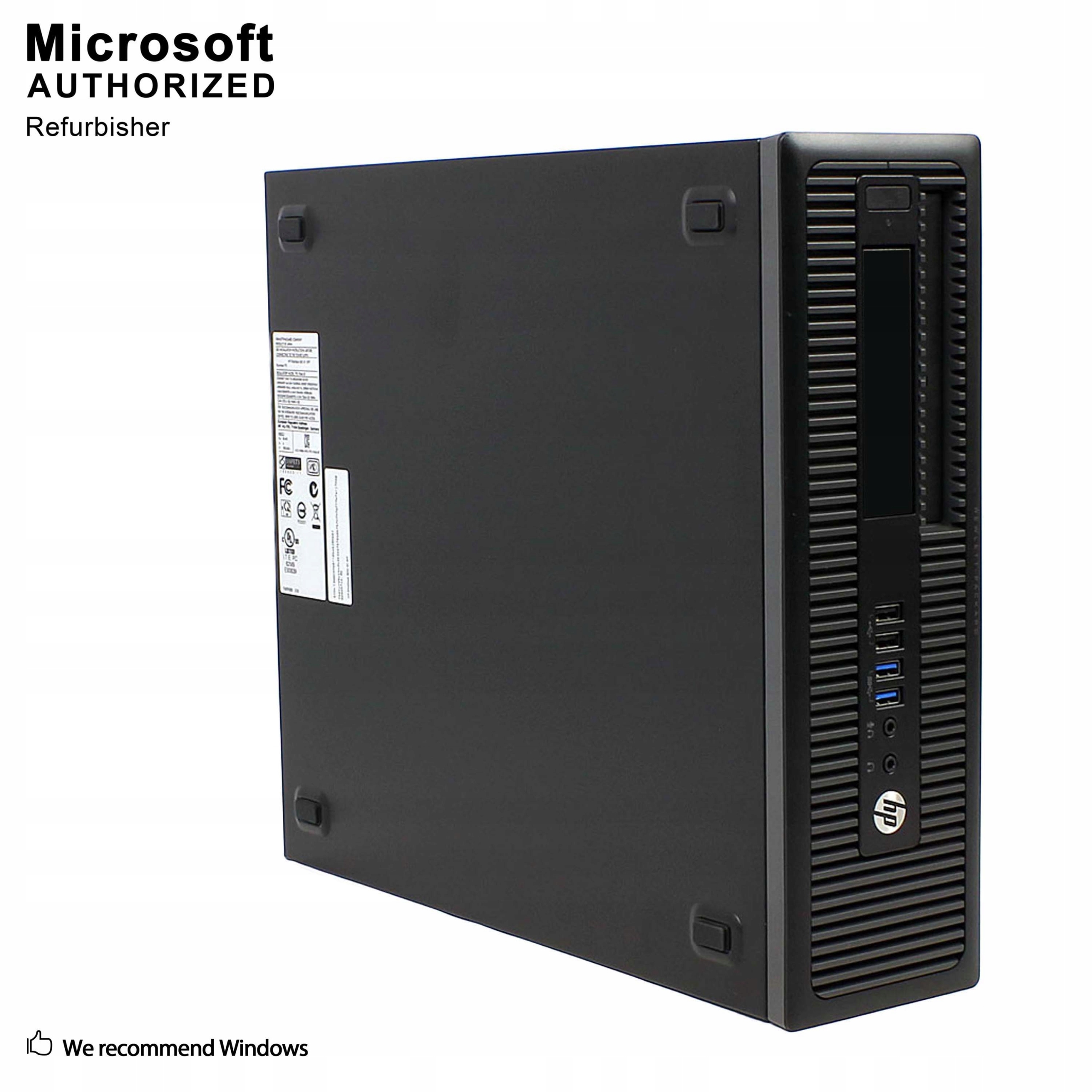 Windows10 Pro 32BIT HP EliteDesk 800 G1 SF Core i5-4570 3.20GHz 4GB 500GB  DVD Office付き 中古パソコン デスクトップ - munihualgayoc.gob.pe