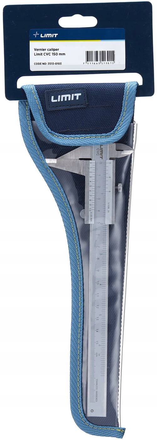 Suwmiarka traserska 150mm / 0,05mm Limit Maksymalny zakres pomiaru 150 mm