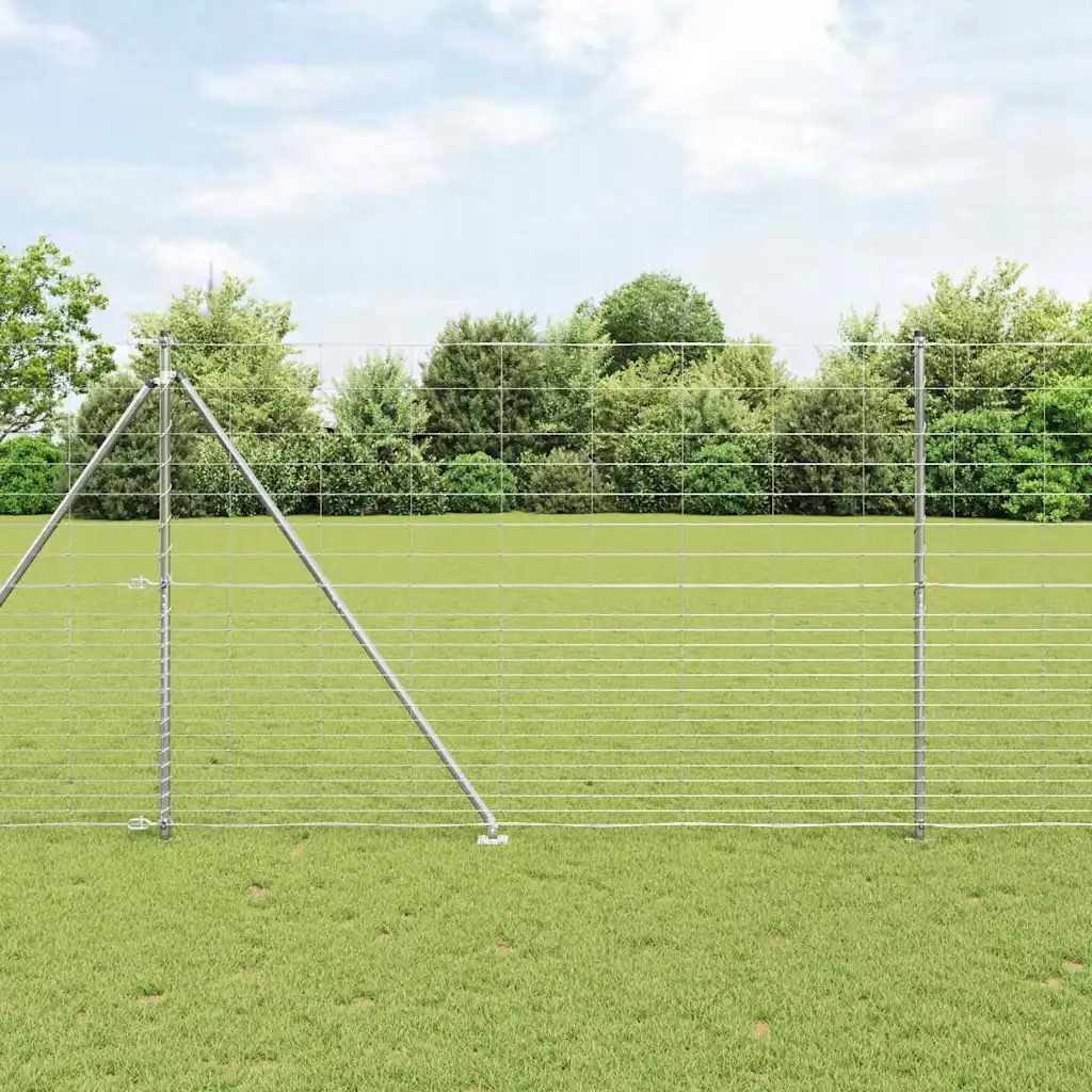 Pastevní plot Stříbrná 25 x 1.6 m Pozinkovaná ocel Stříbrná 3351444