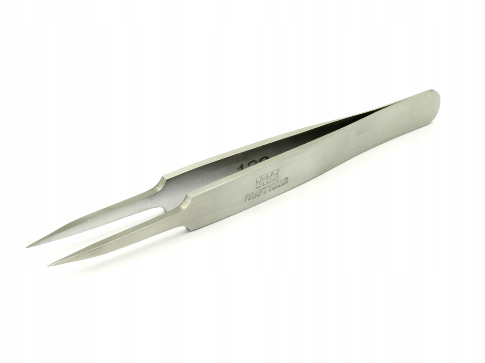 Pinzeta rovná Hg Straight Tweezers 74048 Tamiya