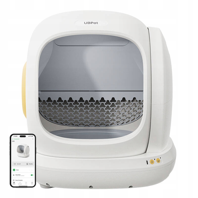 Levně Ubpet Inteligentní Samočistící Toaleta Pro Kočky C20 Automatický