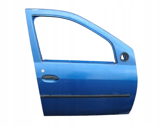 DACIA LOGAN 1 I 4D SEDAN 05-14 DRZWI LEWE PRZEDNIE ŁADNE KOD LAKIERU TEG1G