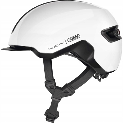 Helma Abus Hud-y shiny white M